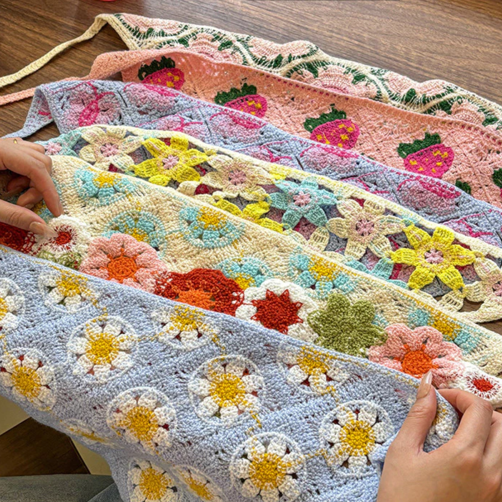 Daisy Bandana Crochet Pattern