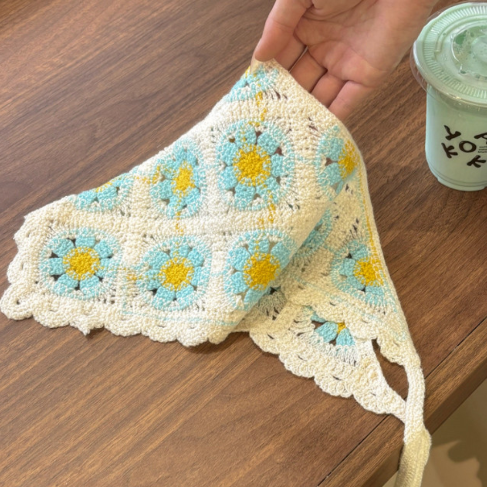 Daisy Bandana Crochet Pattern