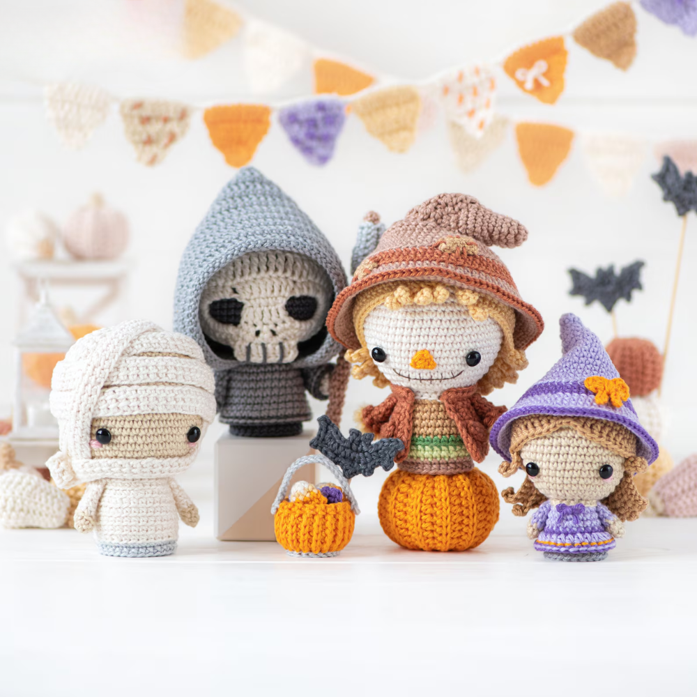Creeping Shadows Crochet Pattern Set