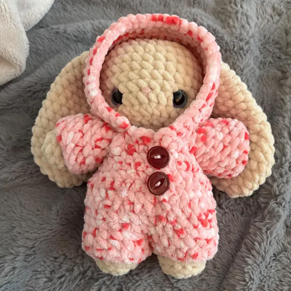 Teddy & Cotton Bunny 2 in 1 Crochet Pattern