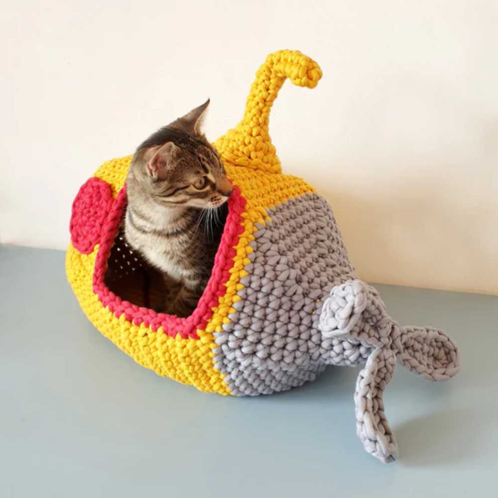 Captain Cat House Crochet Pattern