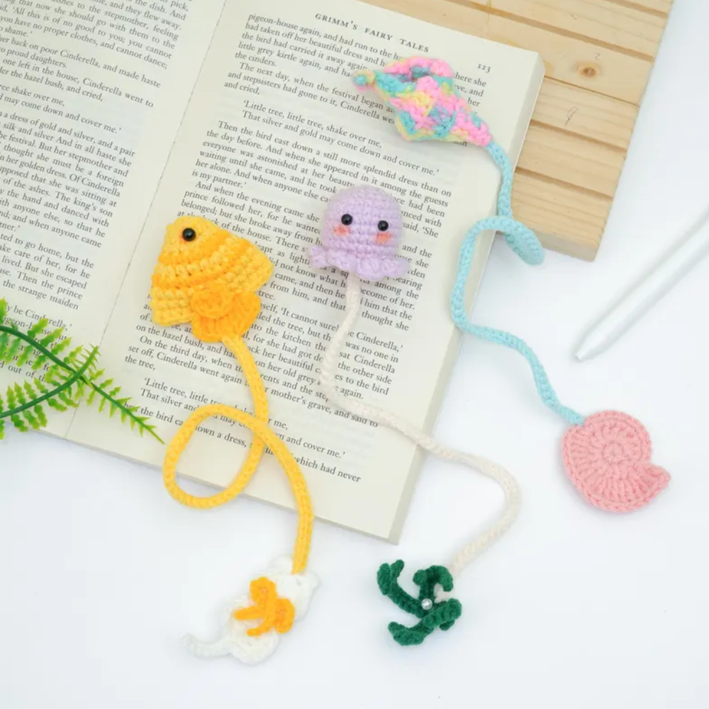 Ocean Bookmark Crochet Pattern