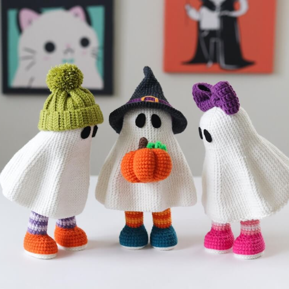 Spooky Squad Ghost Crochet Pattern