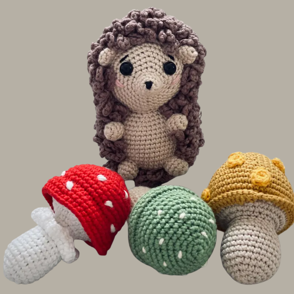 Forest Friends Crochet Pattern Set