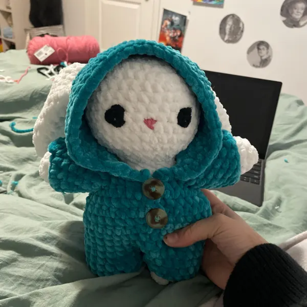 Teddy & Cotton Bunny 2 in 1 Crochet Pattern