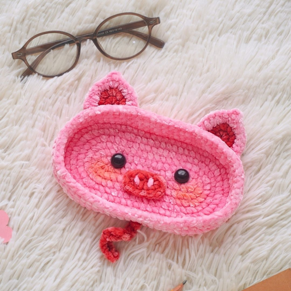 Combo 6 in 1 Whimsical Animal Eyeglass Holder Crochet Pattern