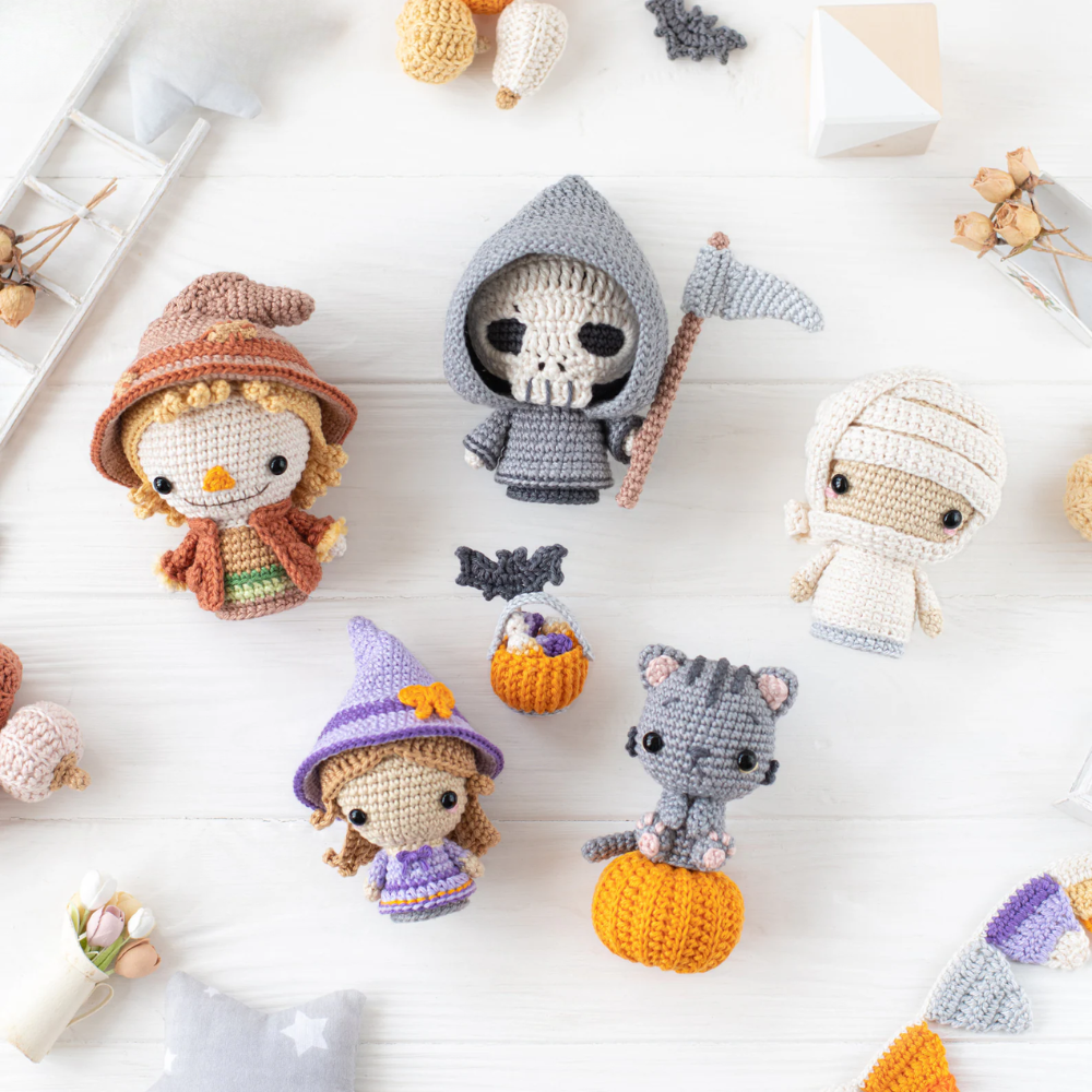 Creeping Shadows Crochet Pattern Set