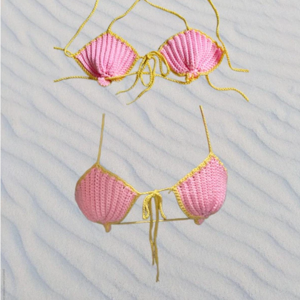 Shell Bra Crochet Pattern
