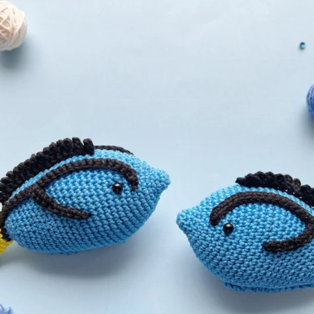 Colorful Sea Animal Crochet Pattern Set