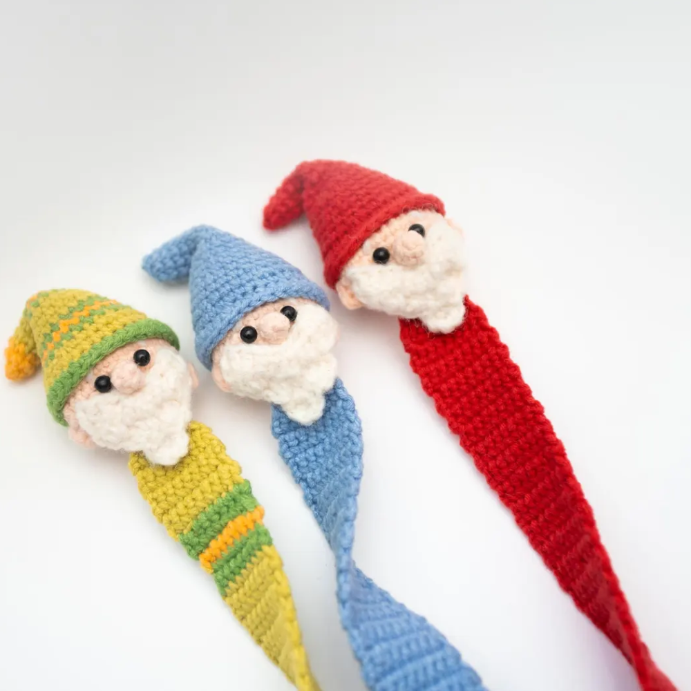Gnome Bookmark Crochet Pattern