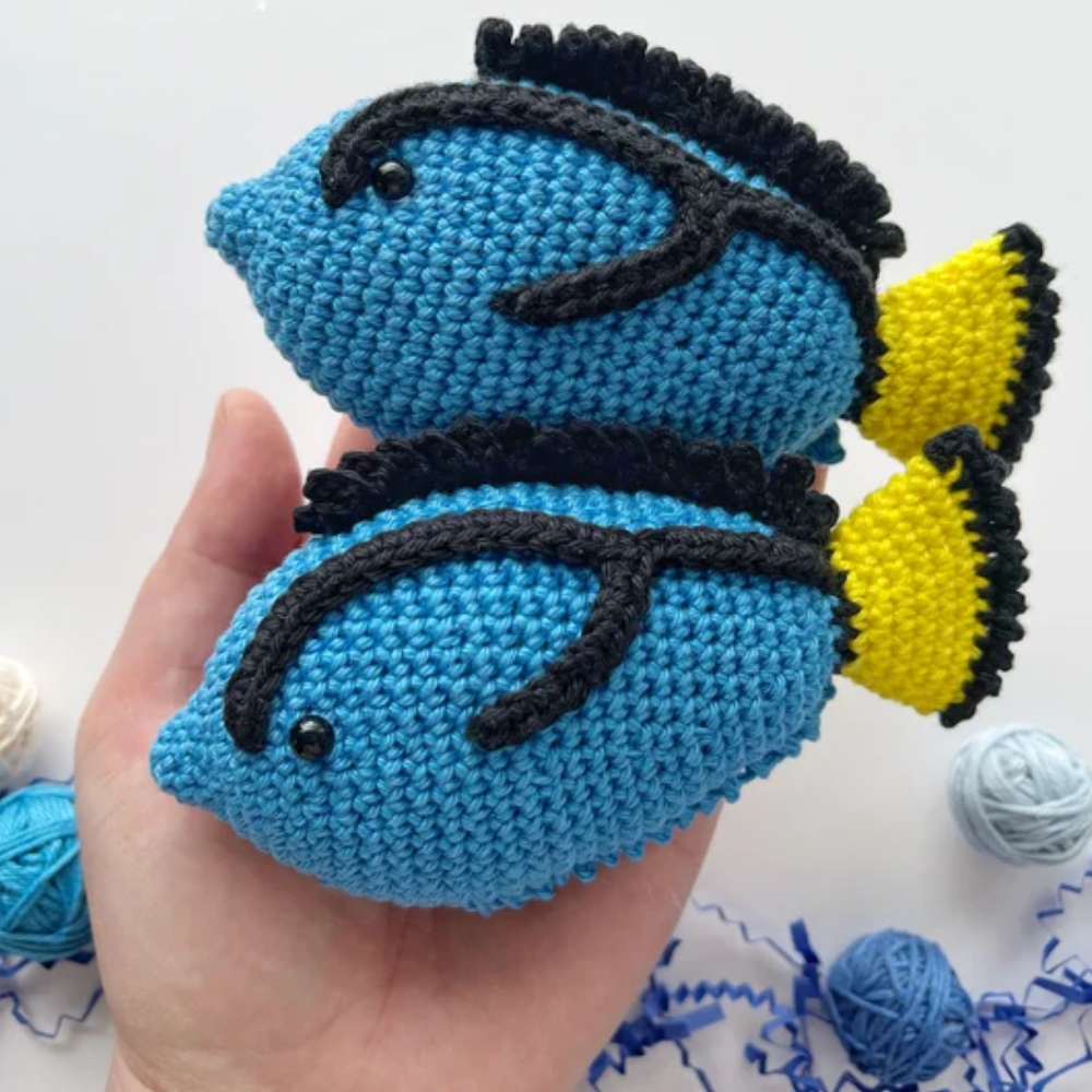 Colorful Sea Animal Crochet Pattern Set