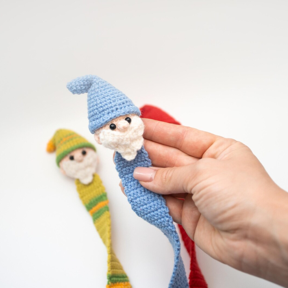 Gnome Bookmark Crochet Pattern