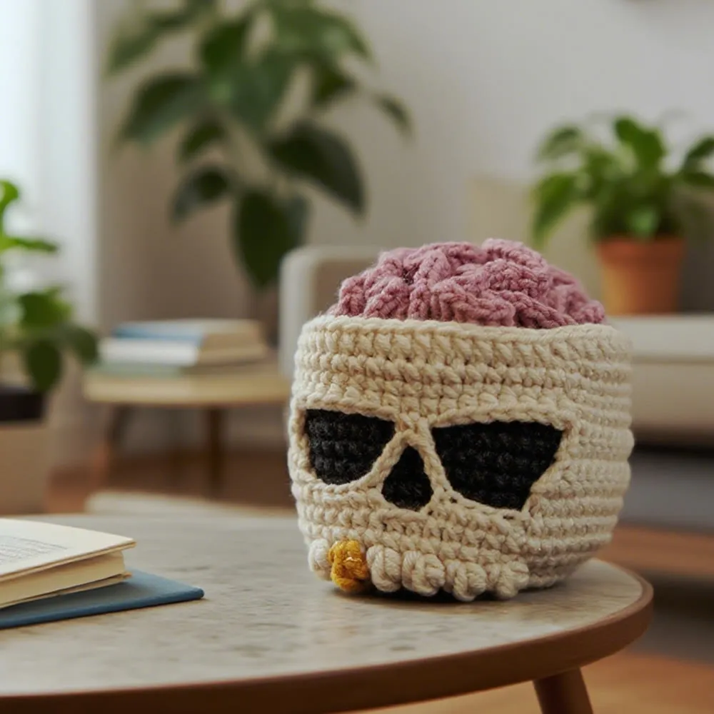 Brainy Boo Basket Crochet Pattern
