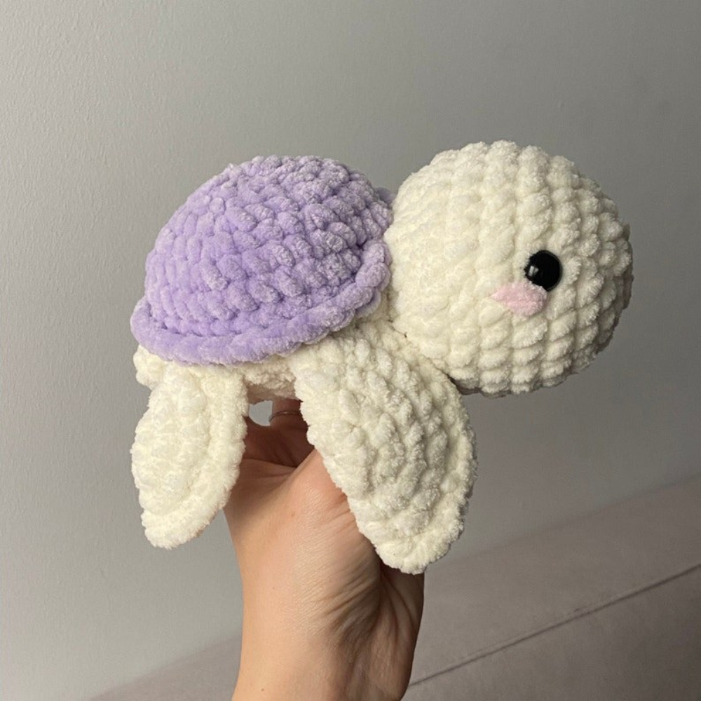 2 in 1 Snuggle Turtle Crochet Pattern
