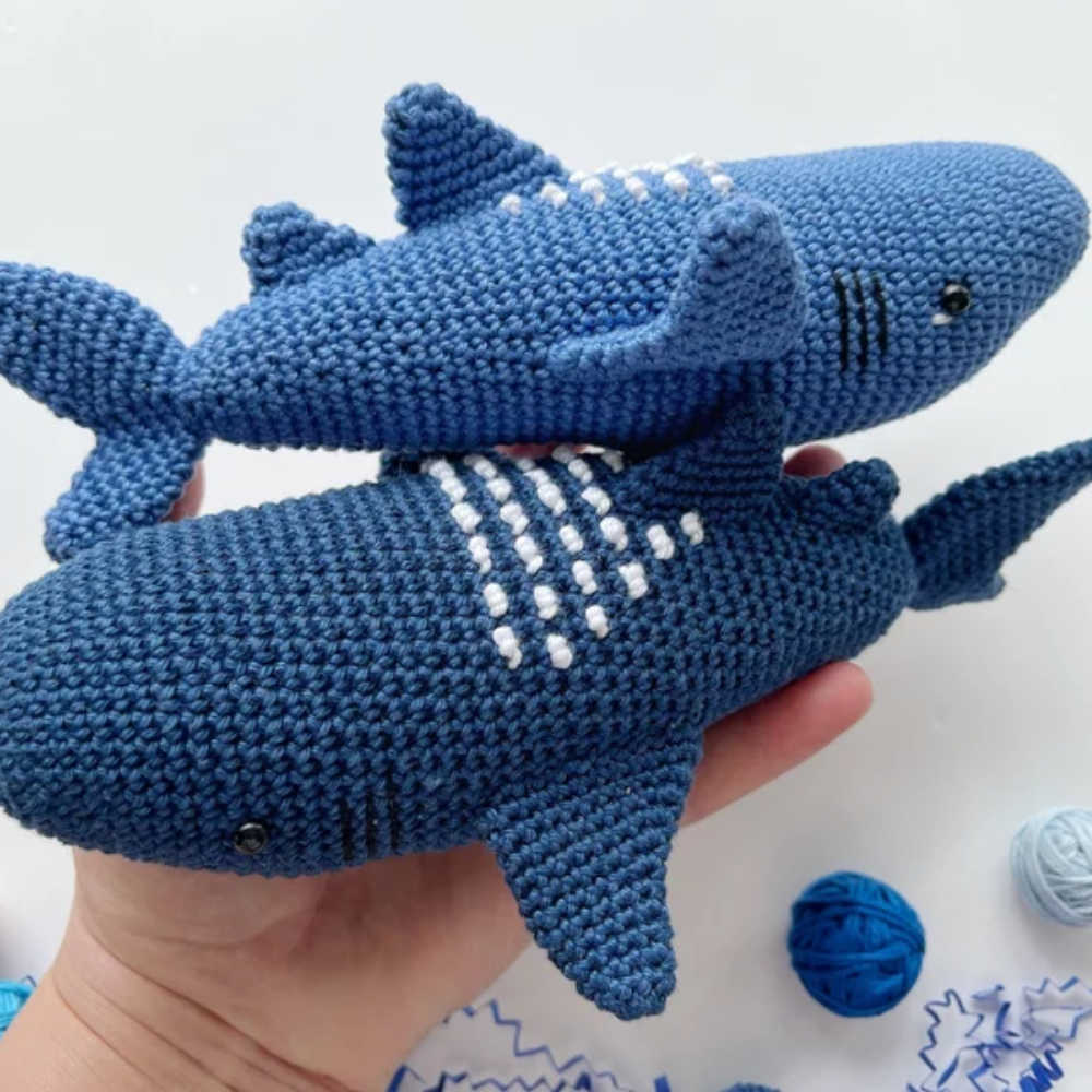Colorful Sea Animal Crochet Pattern Set