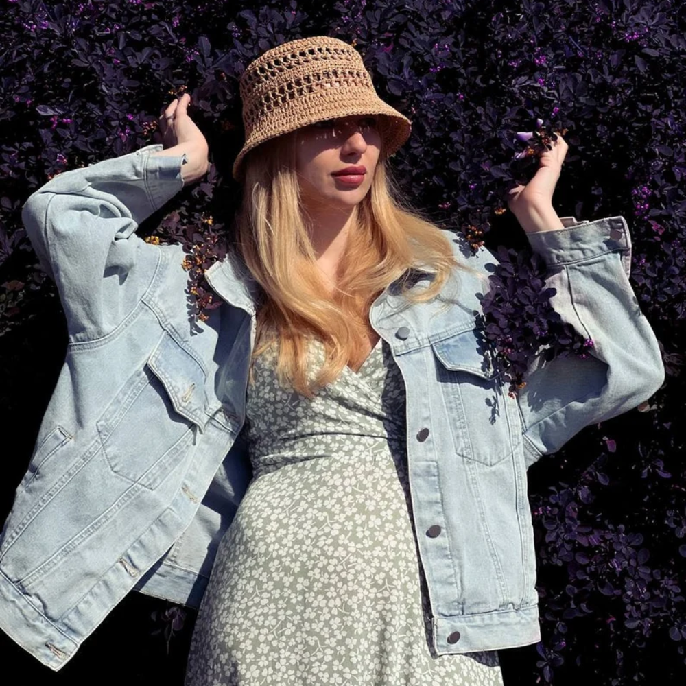 Noir Breeze Bucket Hat Crochet Pattern