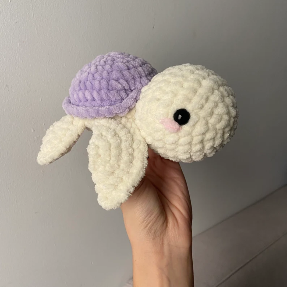 2 in 1 Snuggle Turtle Crochet Pattern