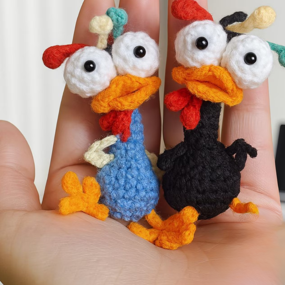 6 in 1 Keychain Crochet pattern