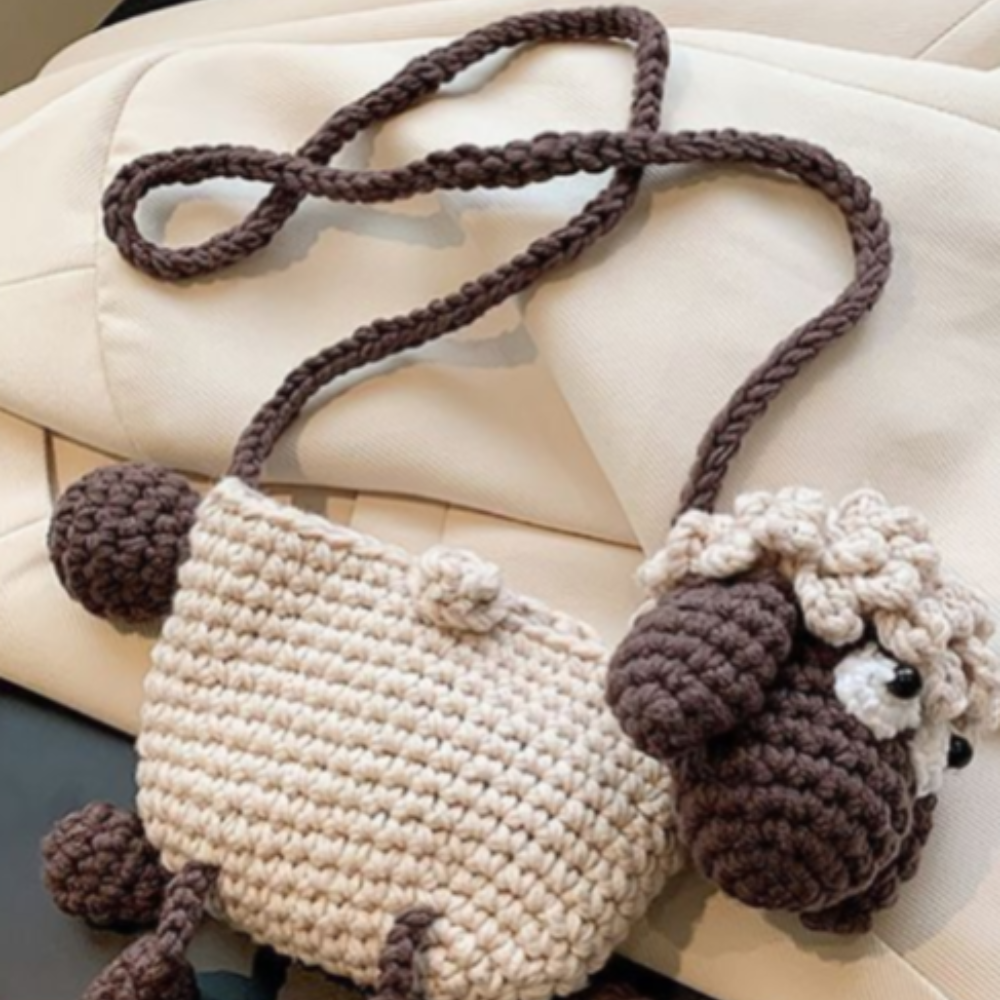Mochi Sheep Tote Crochet Pattern