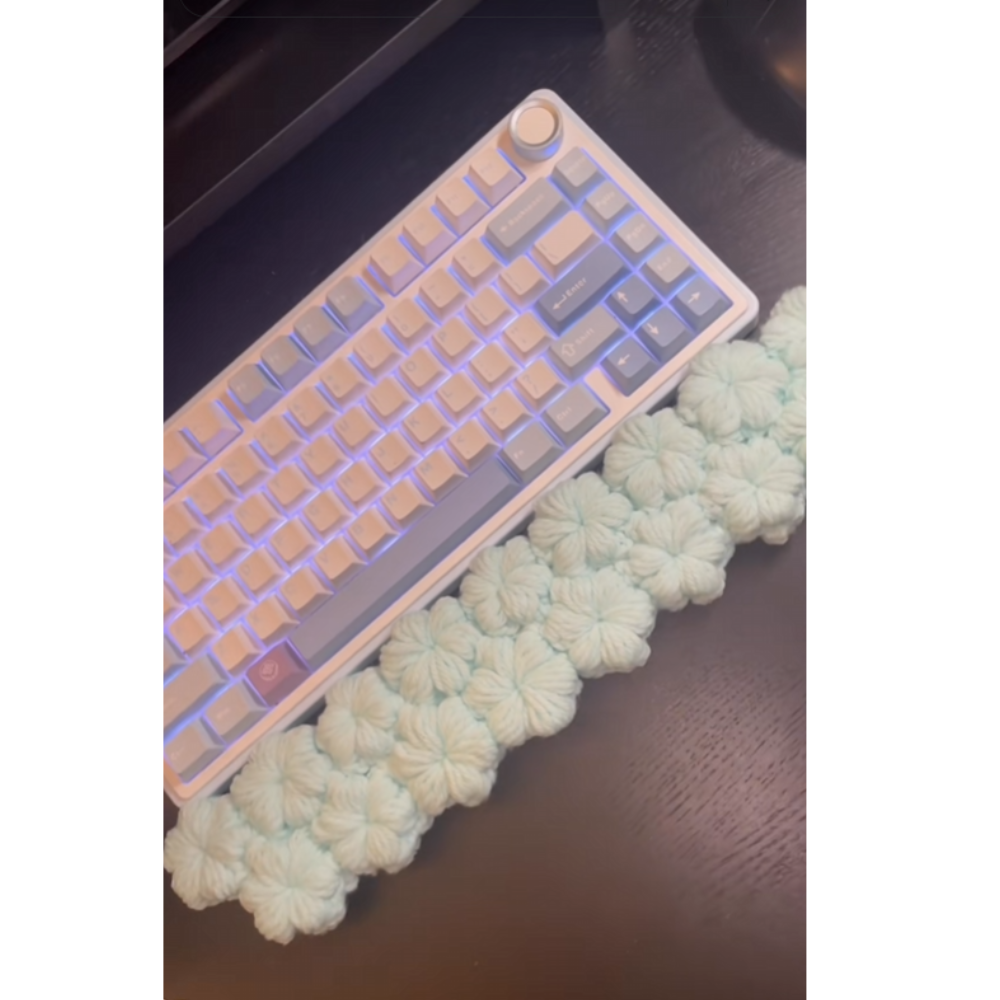 Fluffy Cloud Wrist Rest Crochet Pattern