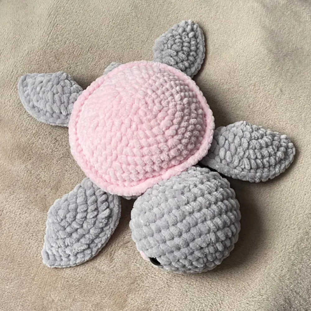 2 in 1 Snuggle Turtle Crochet Pattern