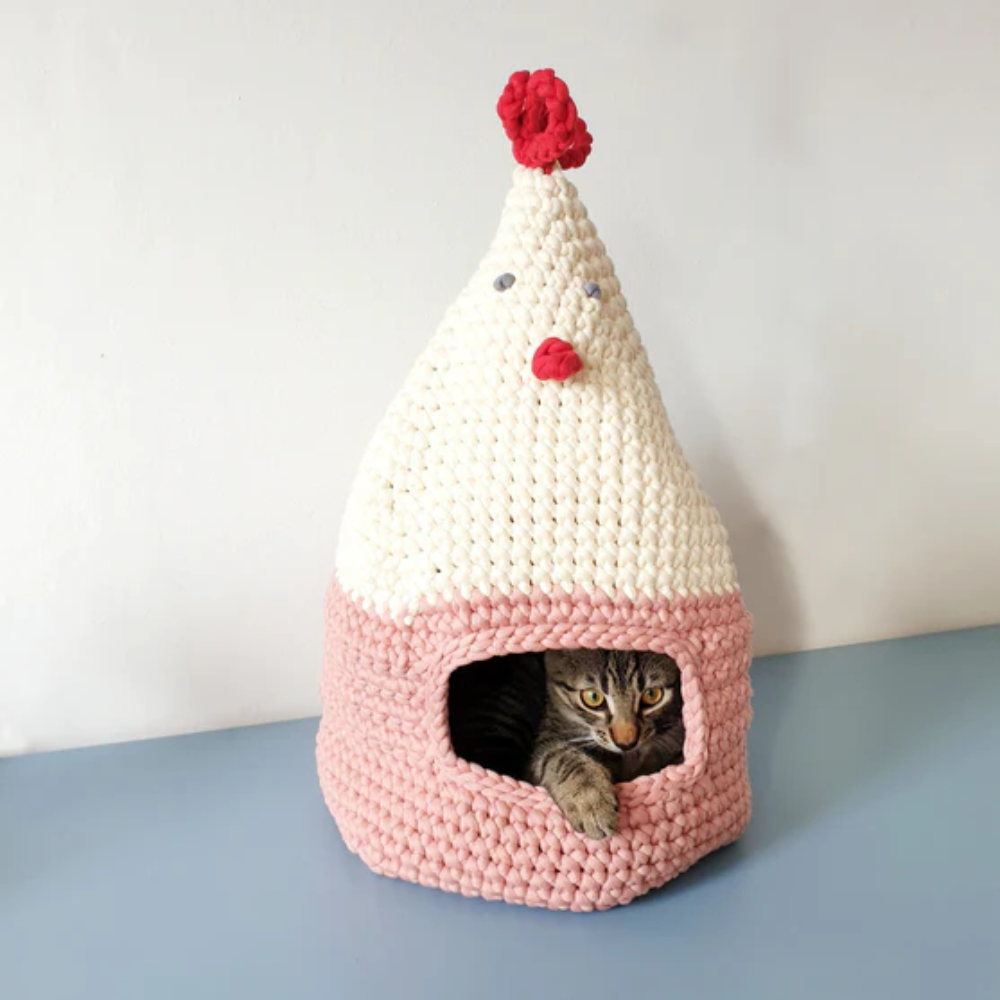 4-in-1 Cat House Crochet Pattern