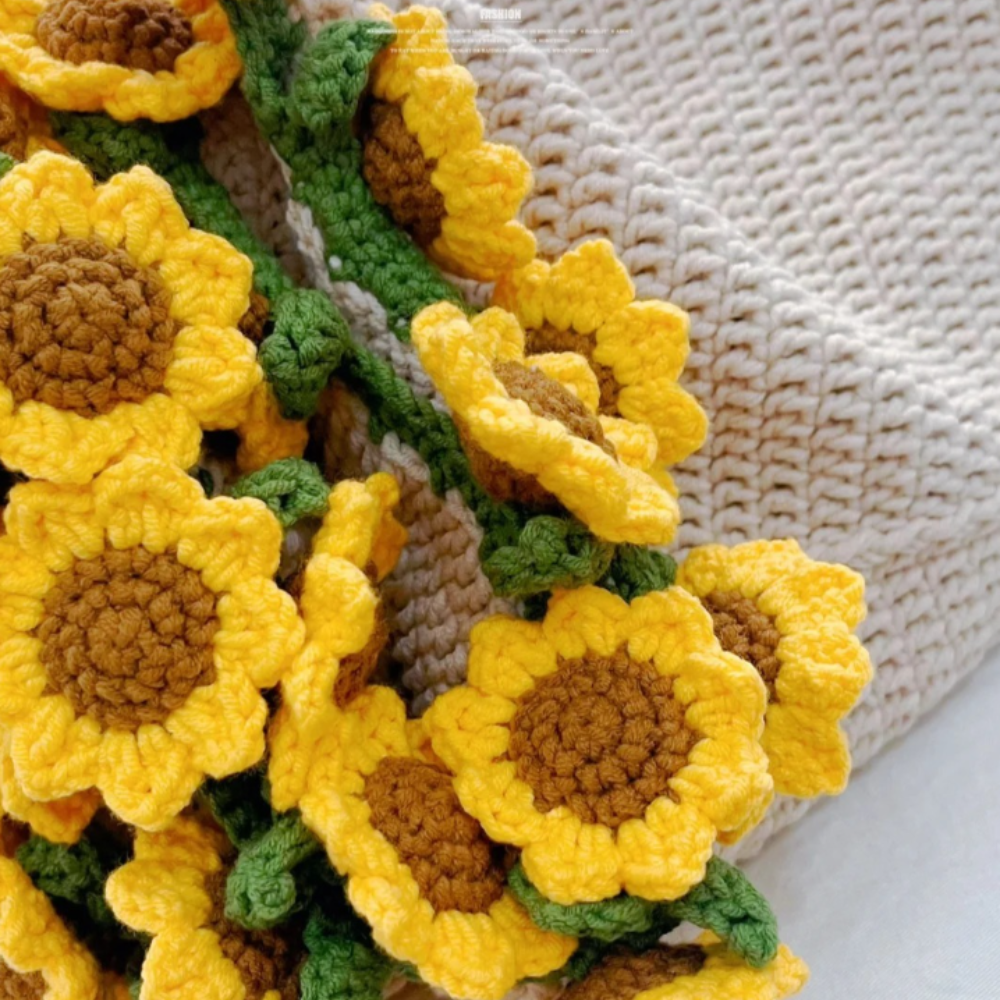 Sunny Petals Blanket Crochet Pattern