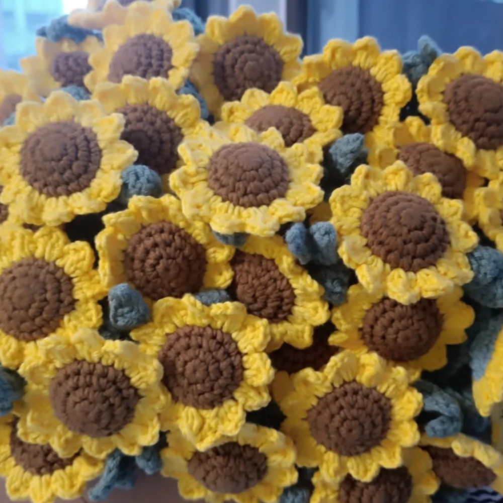 Sunny Petals Blanket Crochet Pattern