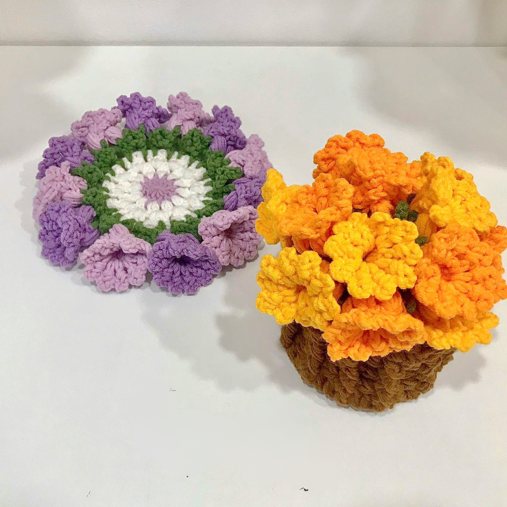 Lily Pad Coaster Crochet Pattern
