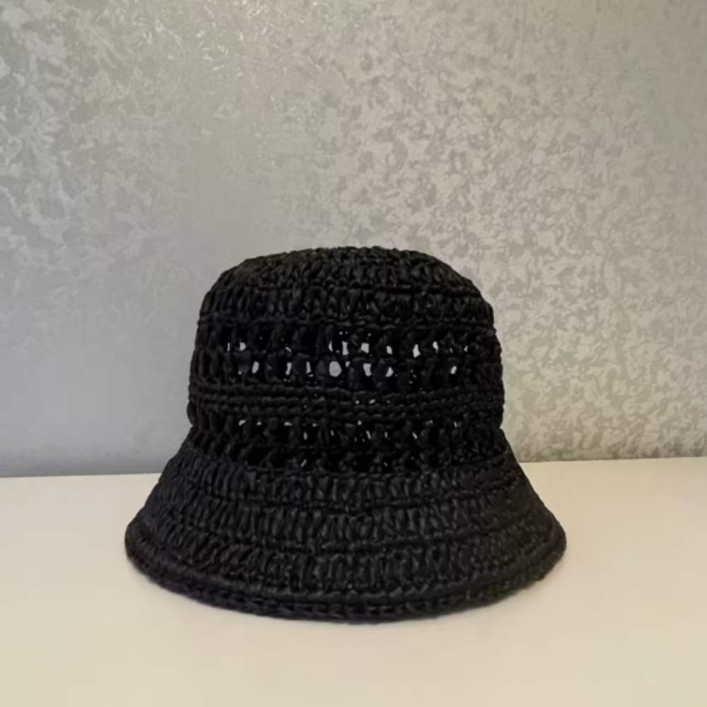 Noir Breeze Bucket Hat Crochet Pattern
