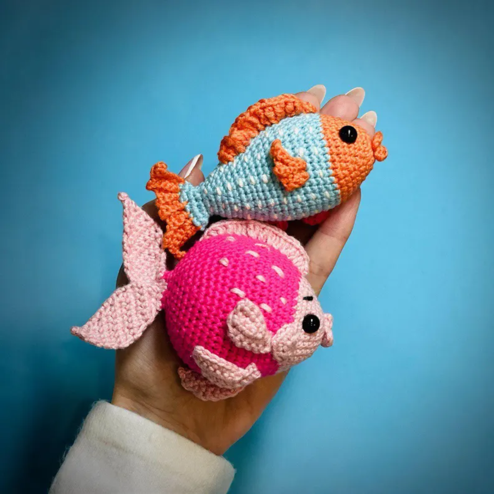 Ocean Fish Fantasy Crochet Pattern Set