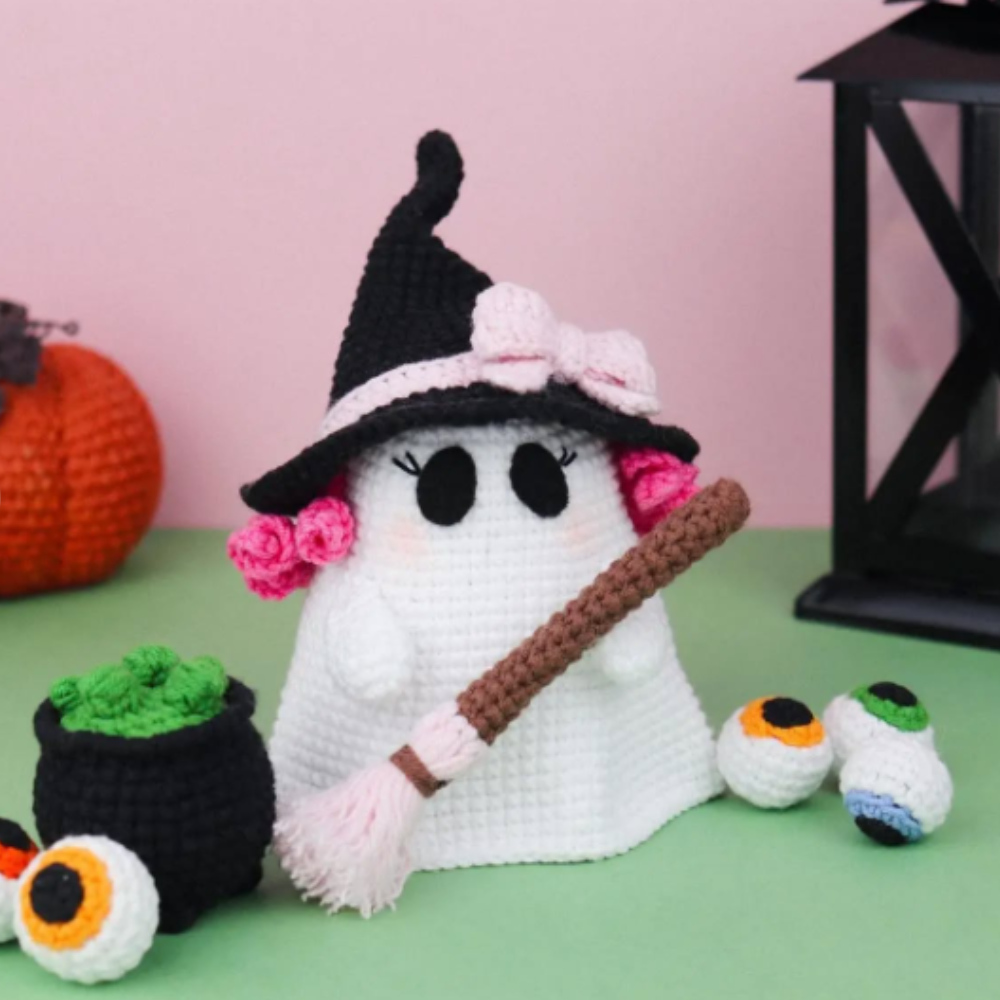 Froggy Friend Ghost Crochet Pattern