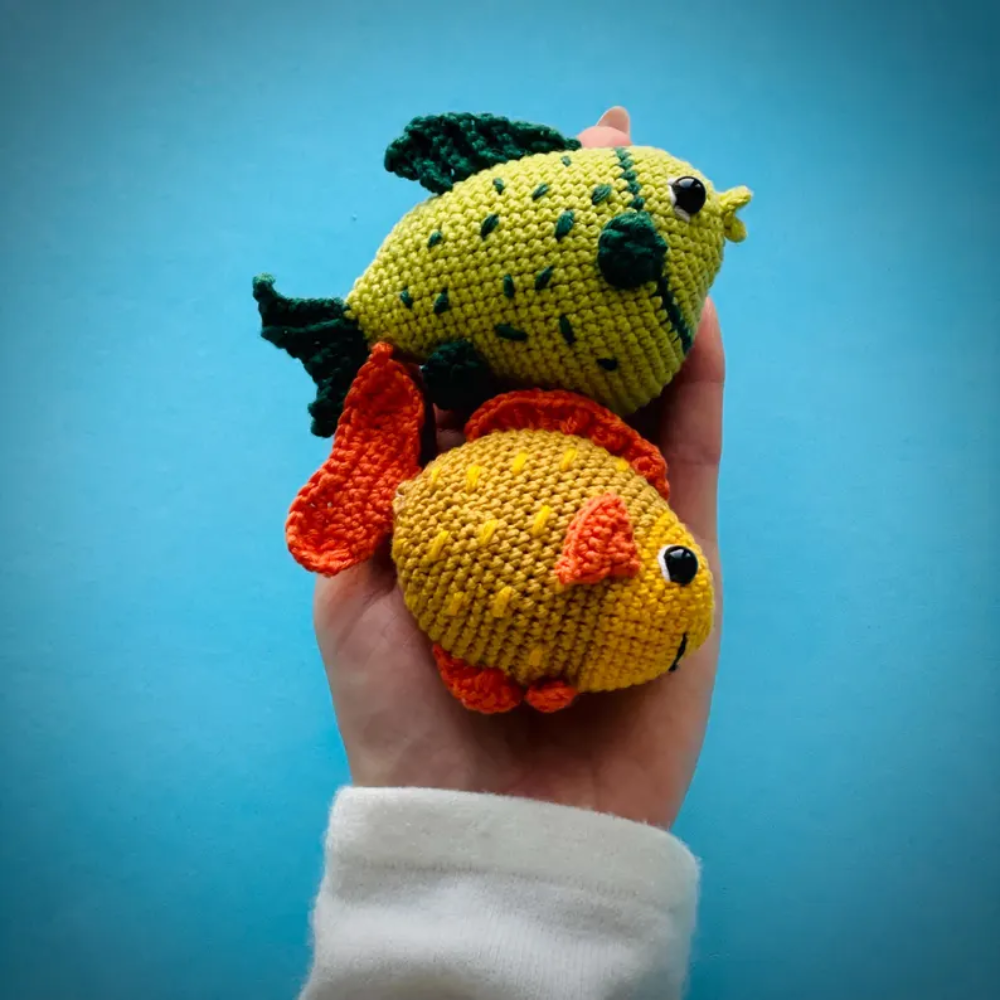 Ocean Fish Fantasy Crochet Pattern Set