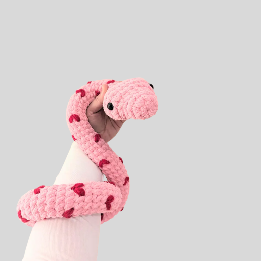 Snuggle Snake Plushie Crochet Pattern