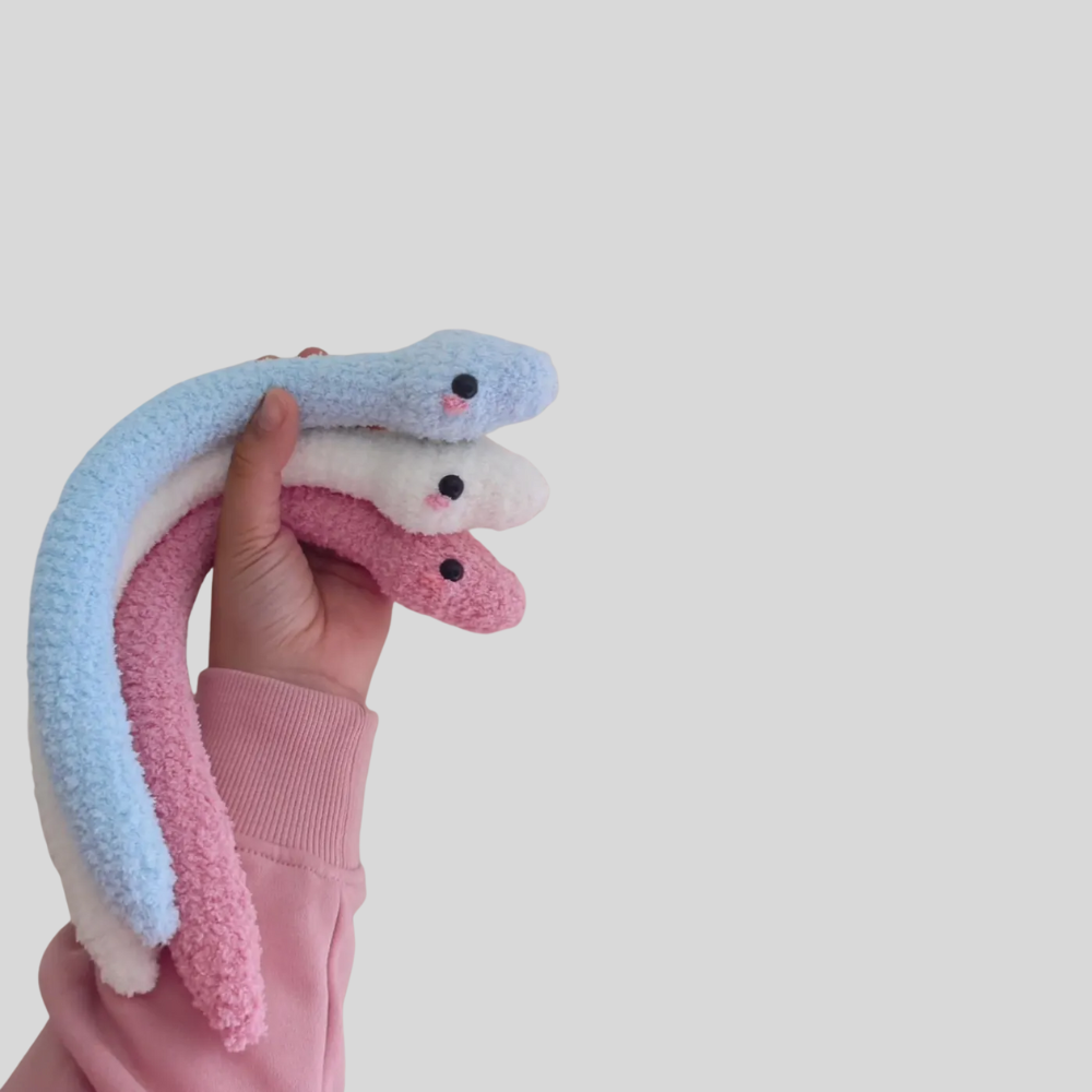 Snuggle Snake Plushie Crochet Pattern