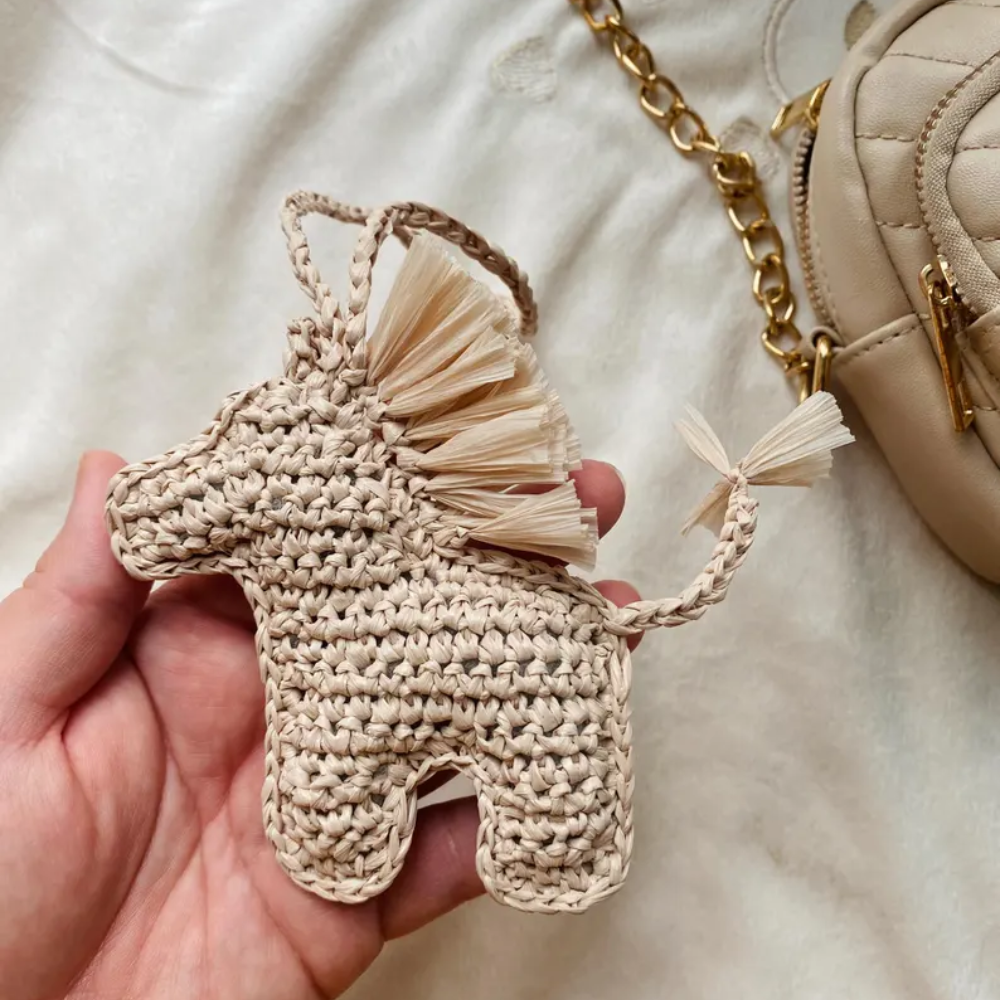 Mini Horse Charm Bag Crochet Pattern