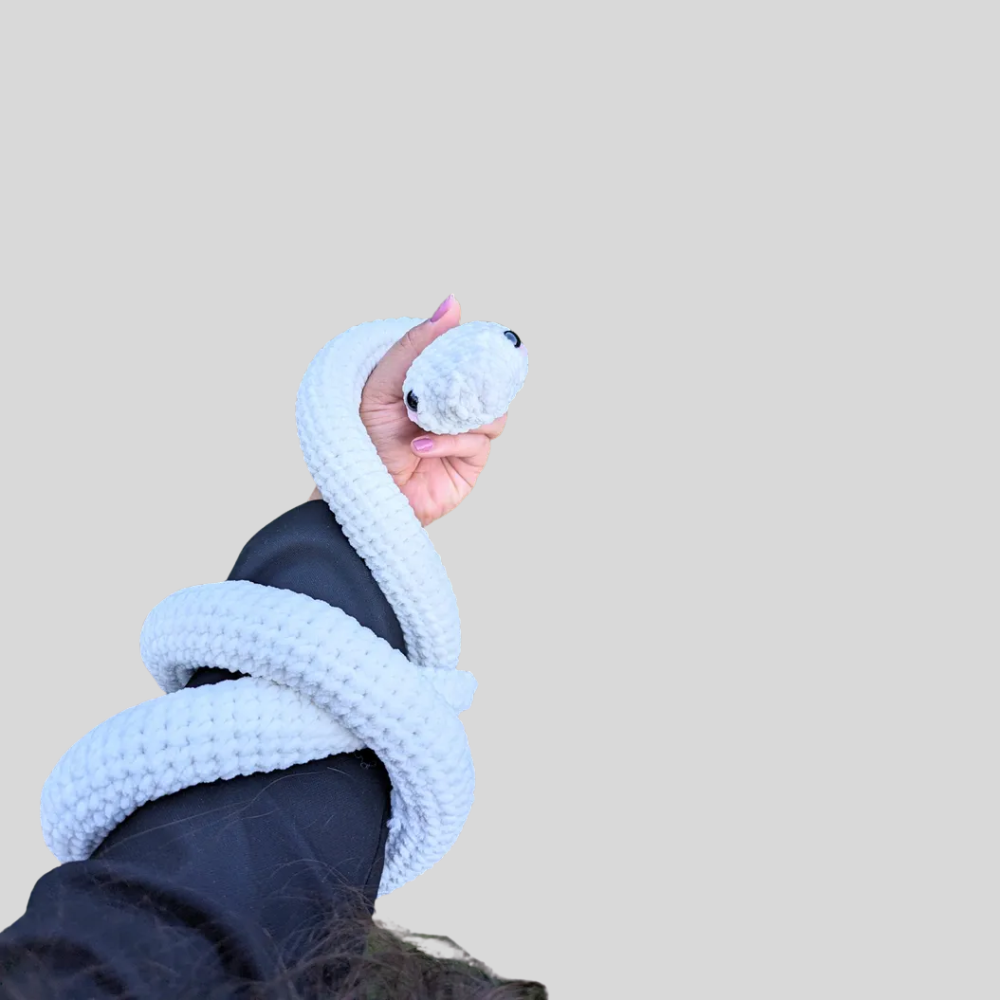 Snuggle Snake Plushie Crochet Pattern