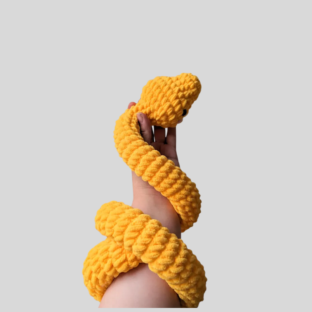 Snuggle Snake Plushie Crochet Pattern