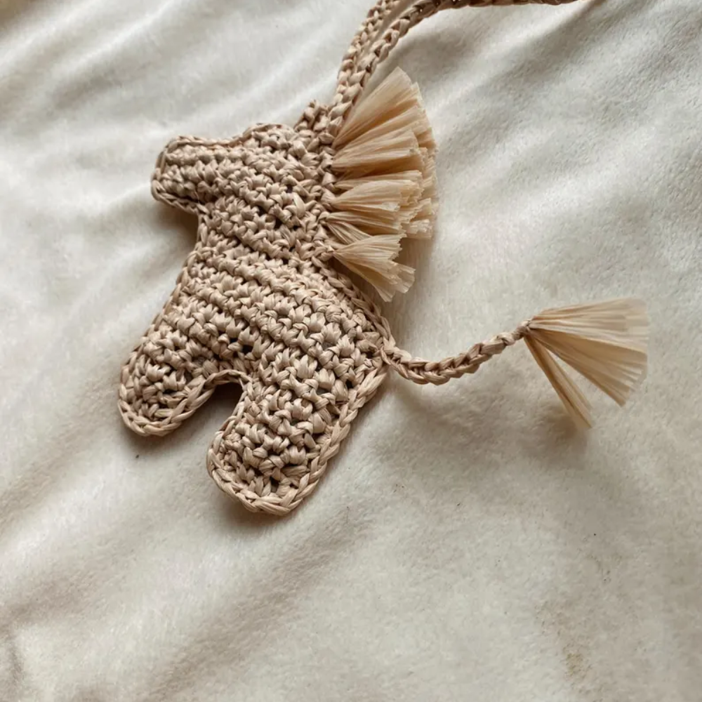 Mini Horse Charm Bag Crochet Pattern