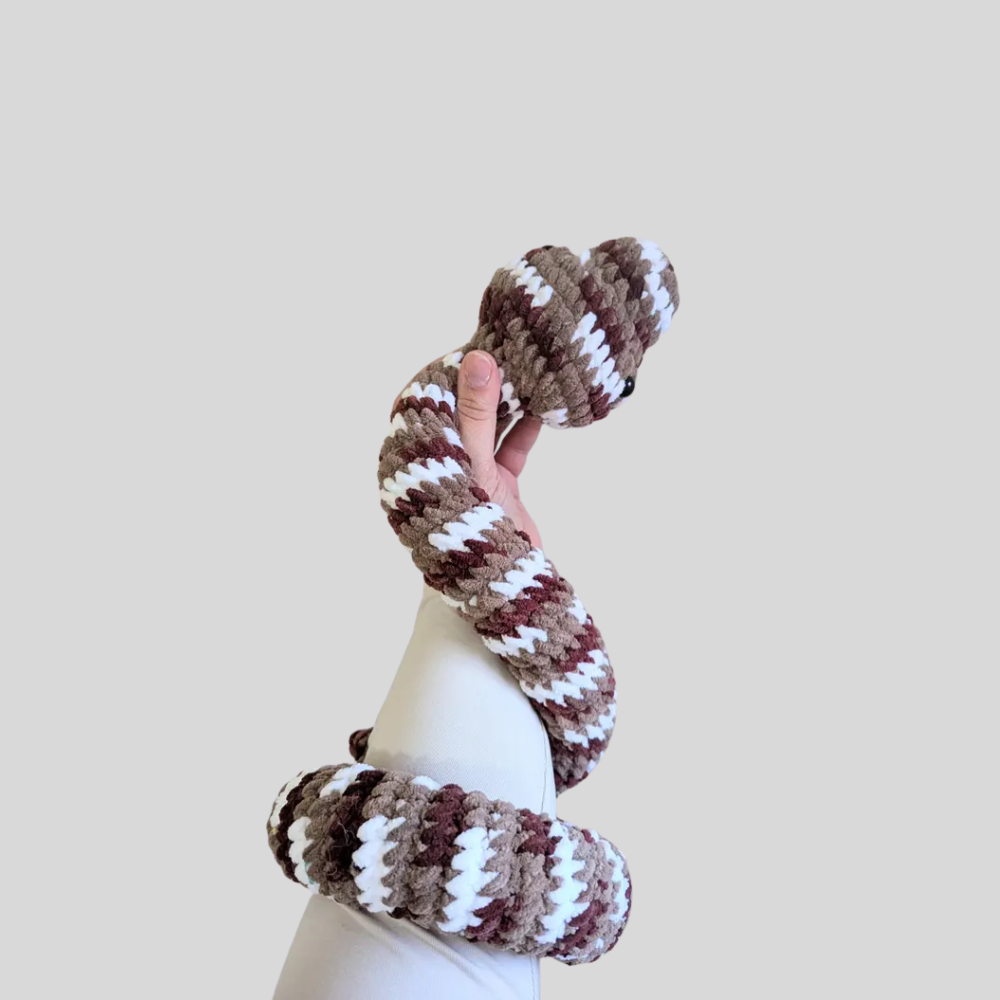 Snuggle Snake Plushie Crochet Pattern