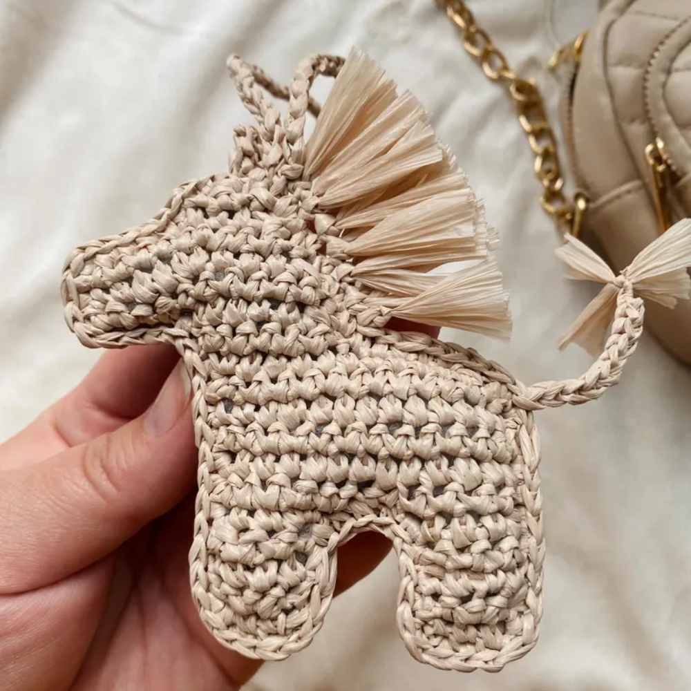 Mini Horse Charm Bag Crochet Pattern