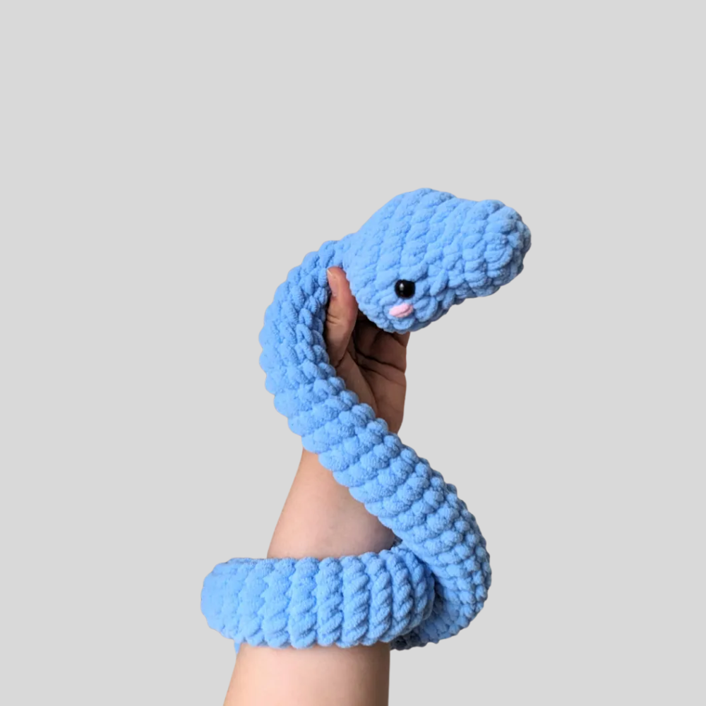 Snuggle Snake Plushie Crochet Pattern