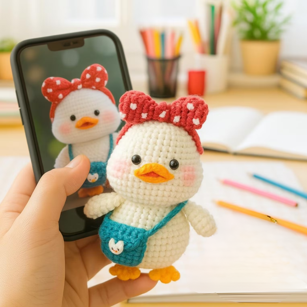 6 in 1 Keychain Crochet pattern