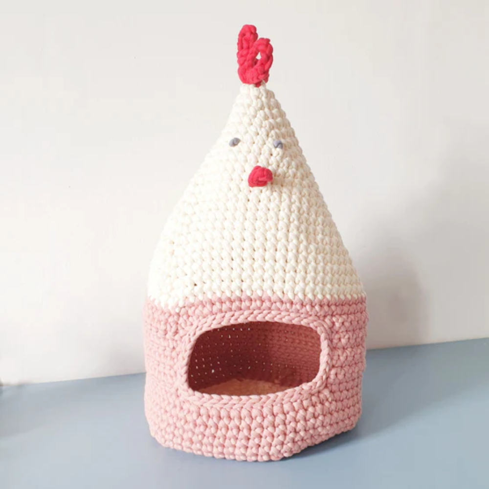 4-in-1 Cat House Crochet Pattern