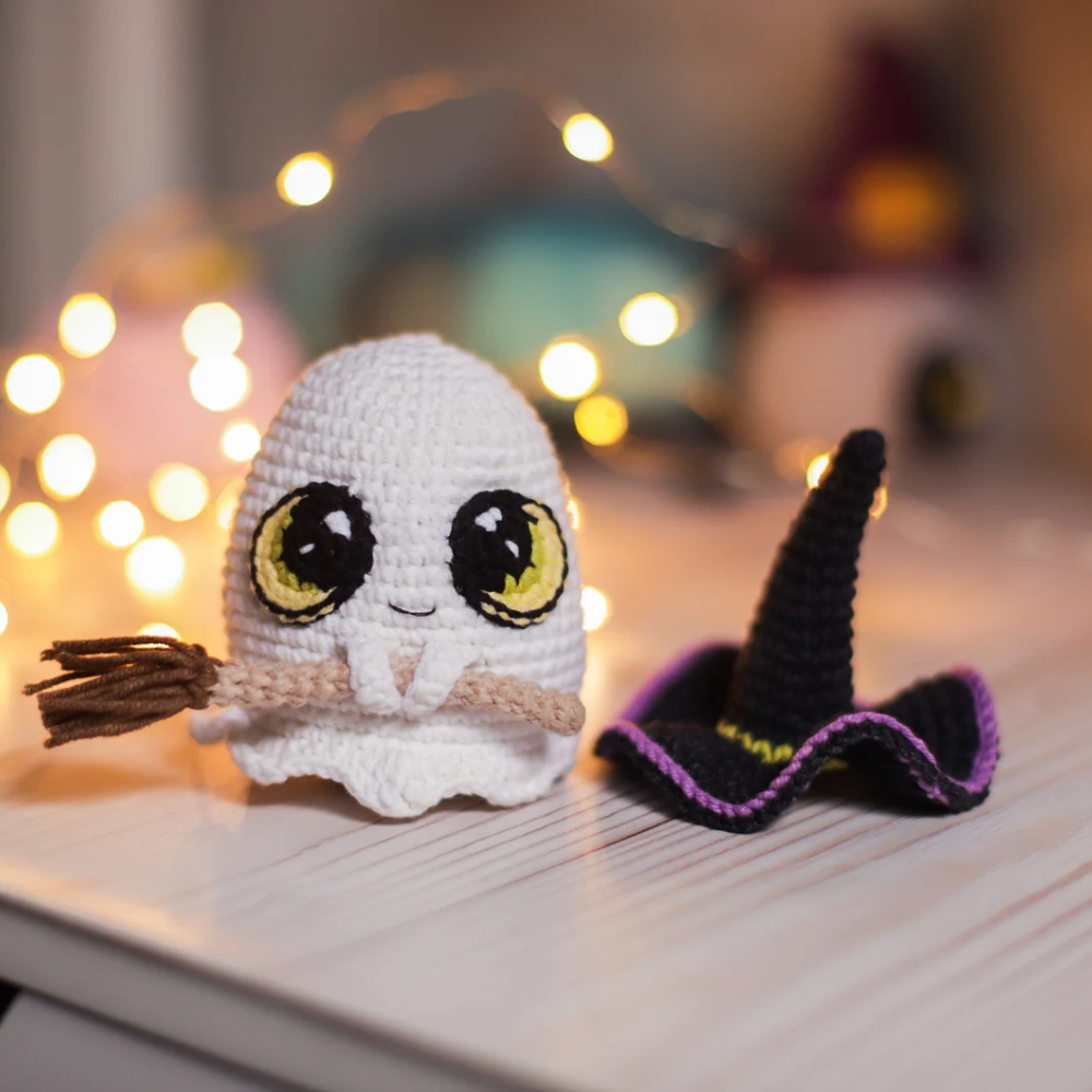 Witchy Ghost Crochet Pattern