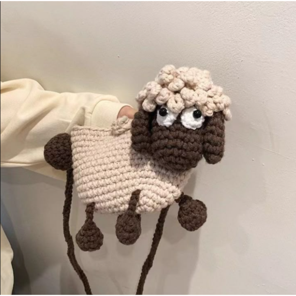 Mochi Sheep Tote Crochet Pattern