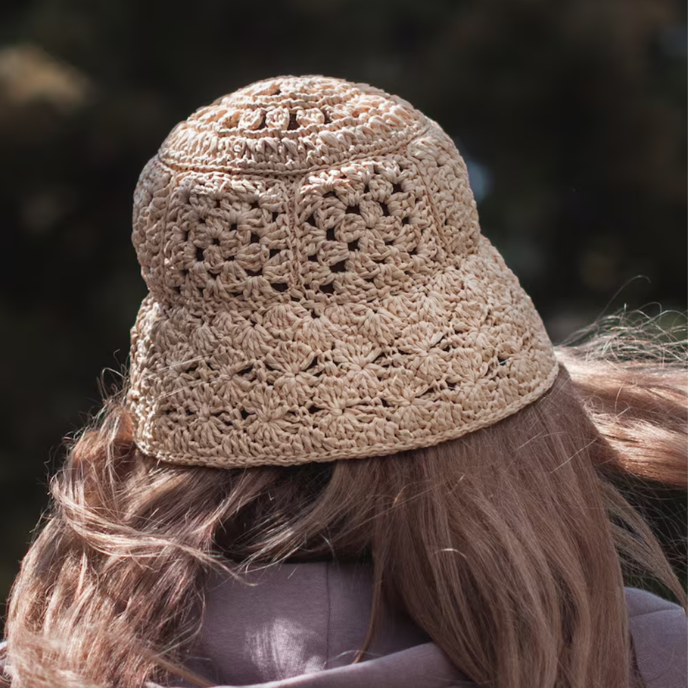 Sunpetal Bucket Hat Crochet Pattern