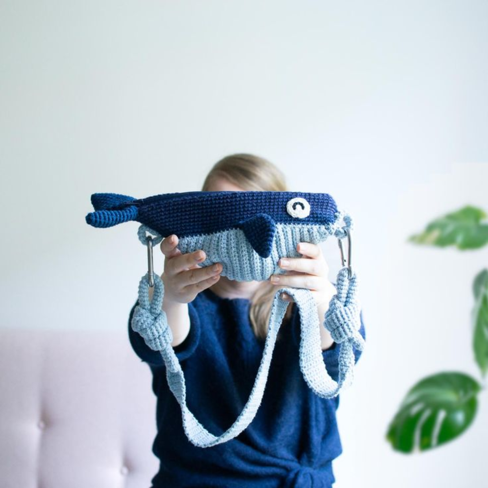 Whale Me Away Bag Crochet Pattern