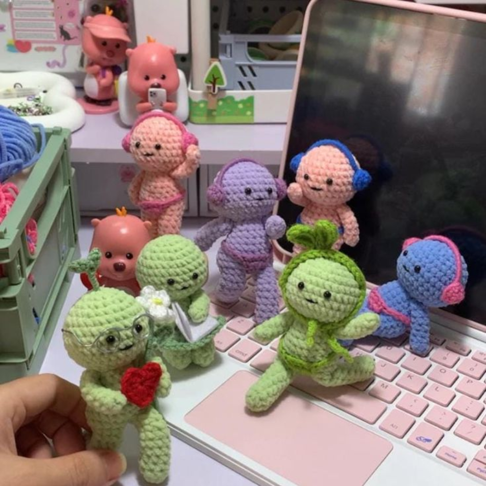 Smiski Amigurumi Crochet Pattern