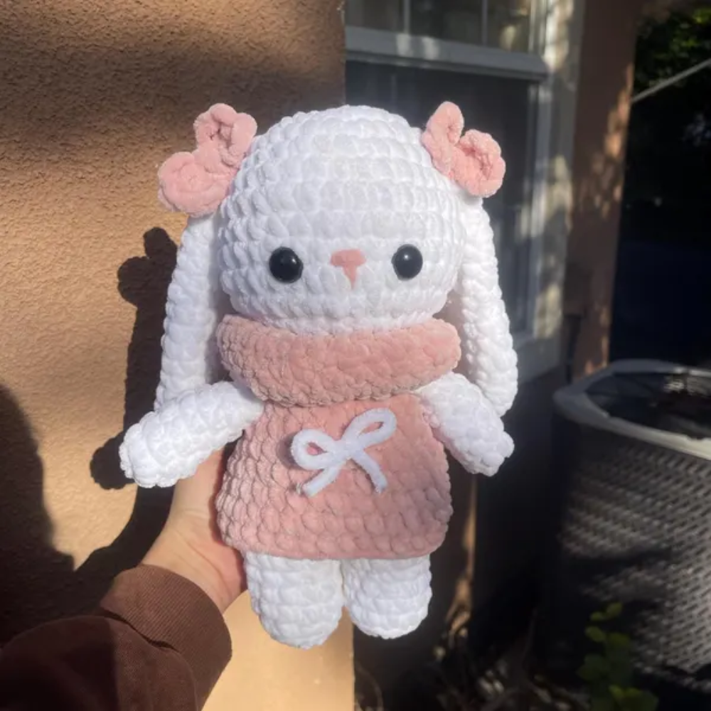 Winter Bunny 2 in 1 Crochet Pattern
